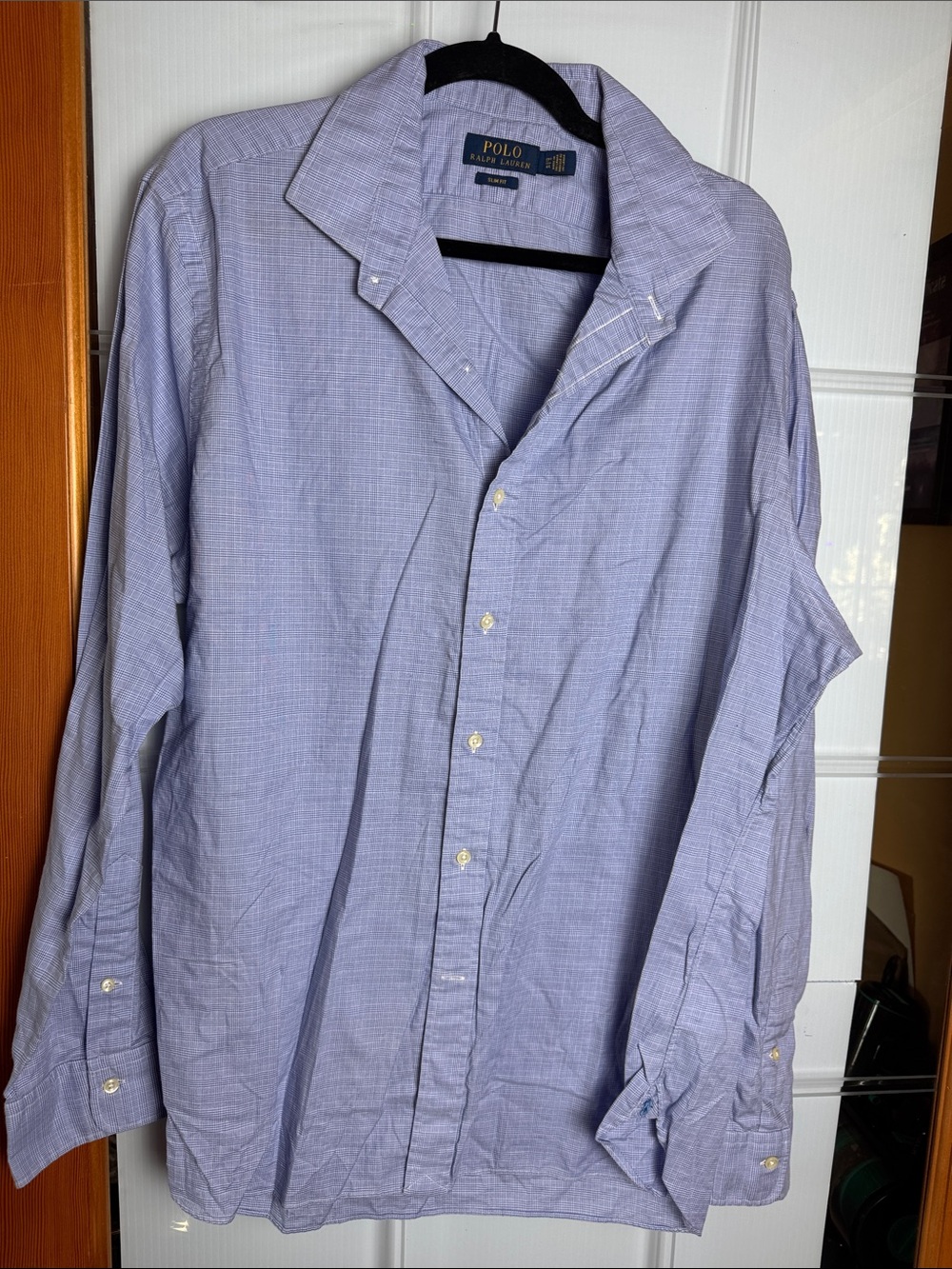 Polo by Ralph Lauren Men's Light Blue Dress Shirt